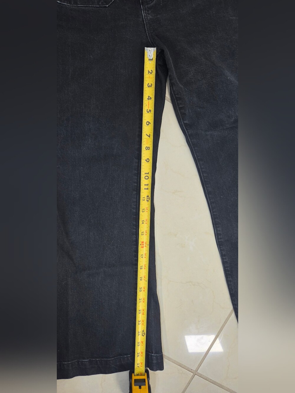 Rolla’s Sailor Wide Leg Jeans 30 Black High Rise 70s Indie Grunge Streetwear - Picture 10 of 10